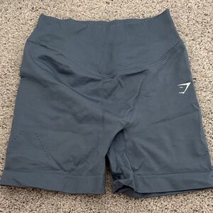 Gymshark High-Waist Seamless Bike Shorts - Slate